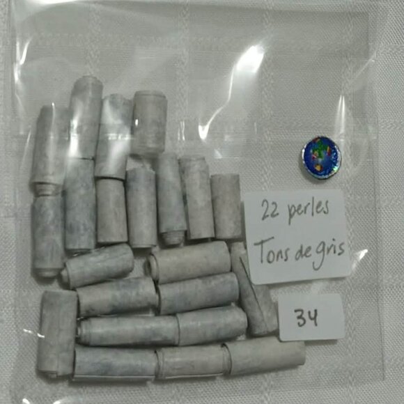 Valiumium Other - One-of-a-kind handmade/hand rolled paper beads/jewelry making/craft supplies/DIY